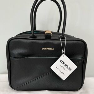 Corkcicle Lunchbox Baldwin Boxer Black NWT